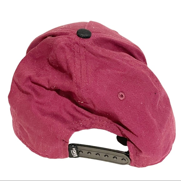 Vans maroon Snapback Hat Skateboard Mens Adjustable - Picture 4 of 4